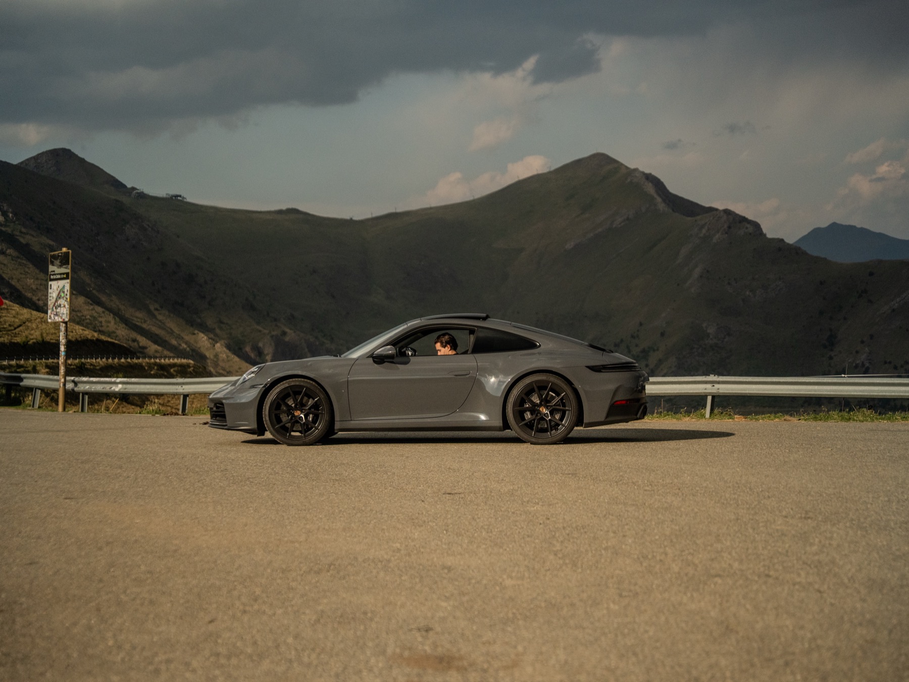 Porsche 911 a la muntanya
